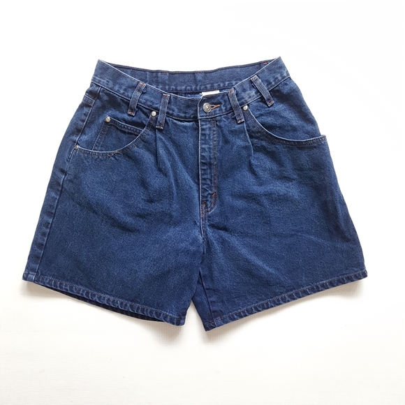 Vtg 90s Big Patch Levi's Denim Shorts - Picture 1 of 9